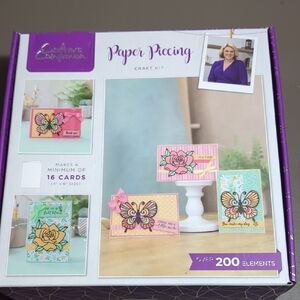 Crafter's Companion Paper Piecing Craft Kit #50